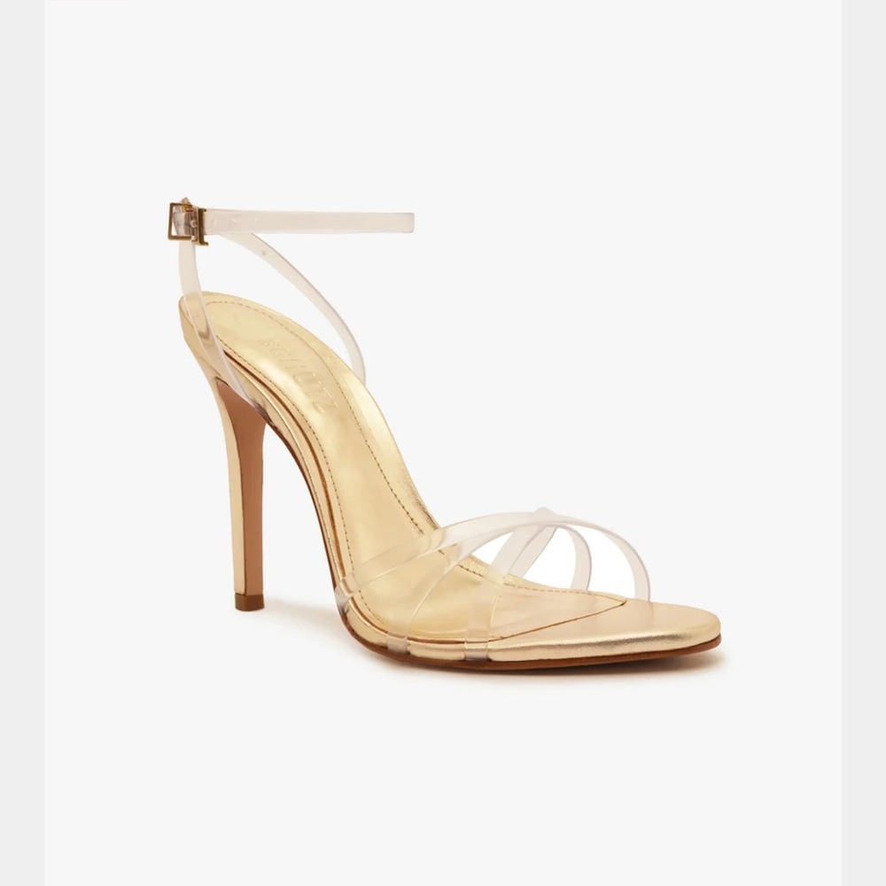 Schutz Amelia strappy metallic sandal